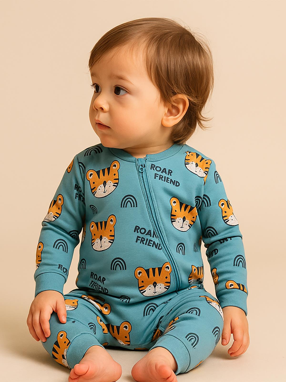 Civil Baby Kaplan Empirme 90 Gr  Uyku Tulumu - Yeşil