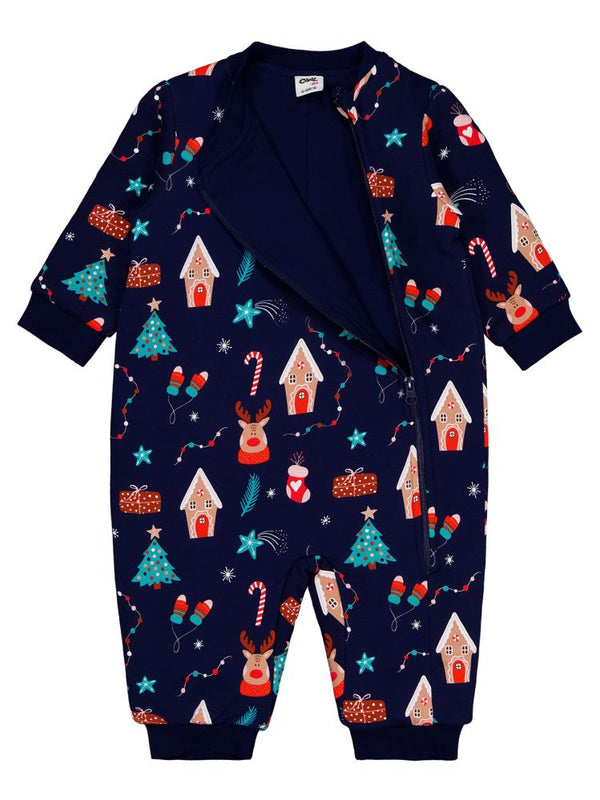 Civil Baby Yeniyıl Empirme 90 Gr 12-18 Ay Uyku Tulumu - Lacivert