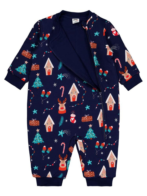 Civil Baby Yeniyıl Empirme 90 Gr 12-18 Ay Uyku Tulumu - Lacivert