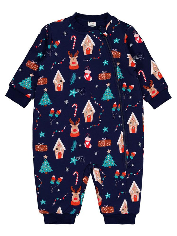 Civil Baby Yeniyıl Empirme 90 Gr 12-18 Ay Uyku Tulumu - Lacivert