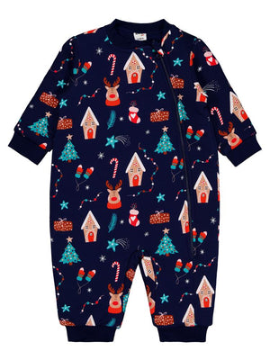 Civil Baby Yeniyıl Empirme 90 Gr 12-18 Ay Uyku Tulumu - Lacivert