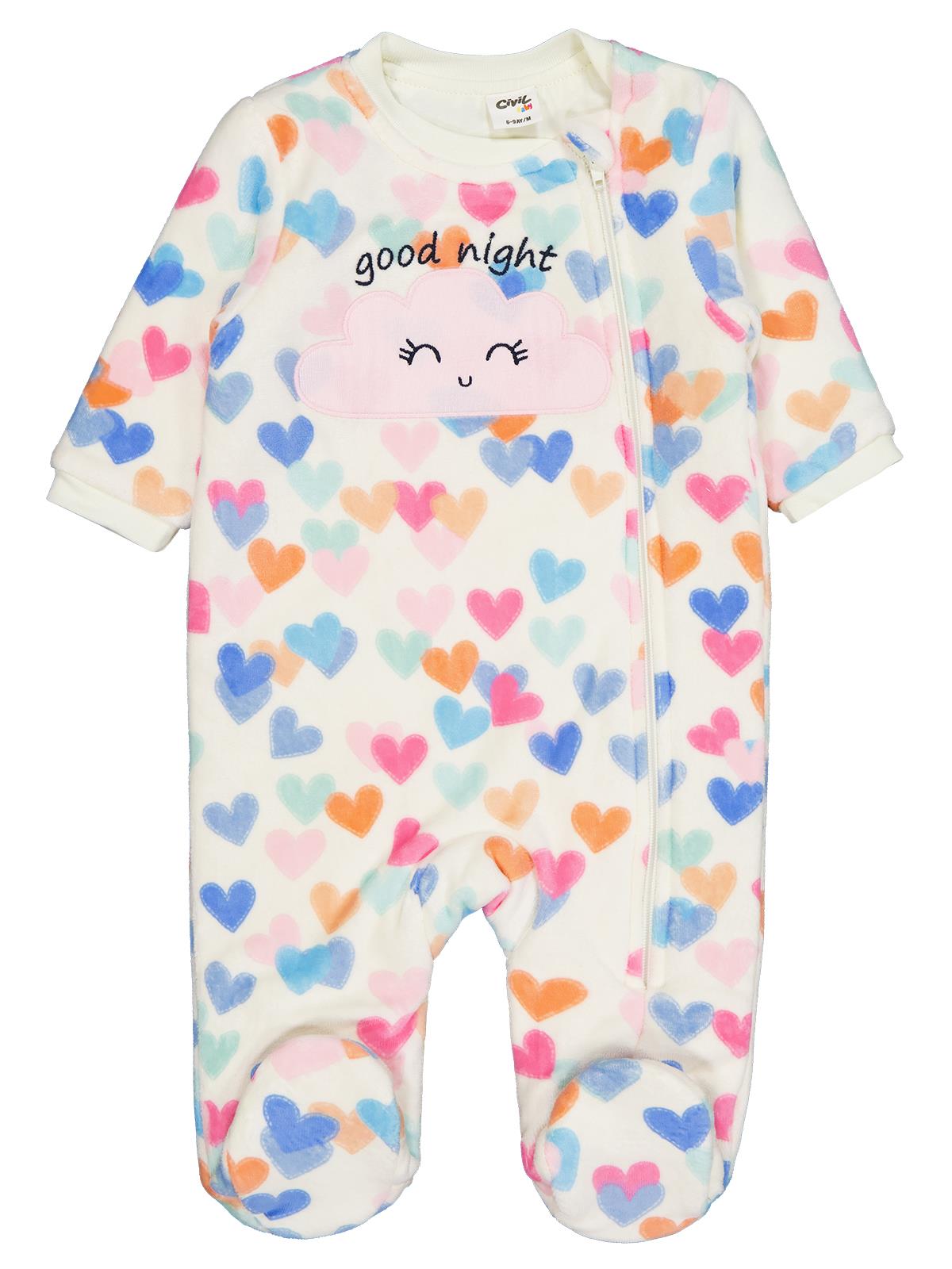 Civil Baby Renkli Kalpler Empirme 60 Gr 6-9 AY Uyku Tulumu - Bej
