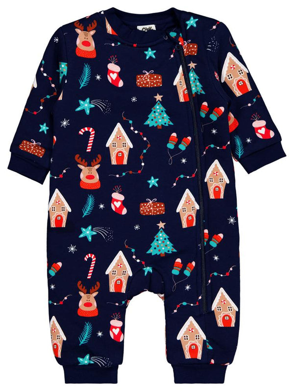 Civil Baby Yeniyıl Empirme 90 Gr 6-9 Ay Uyku Tulumu - Lacivert