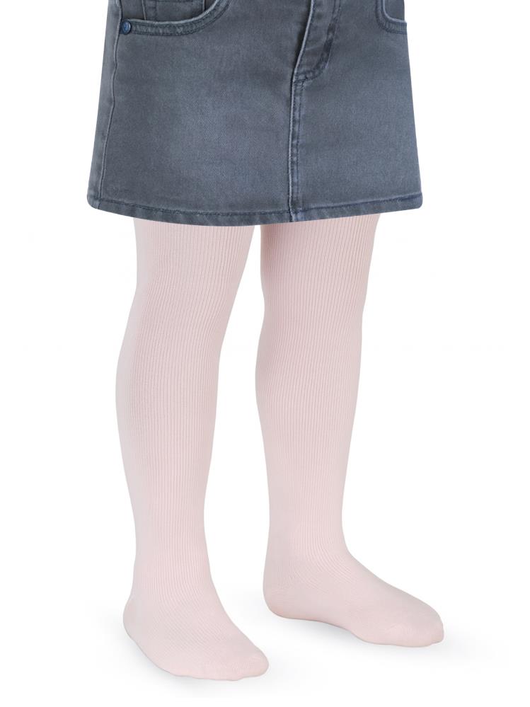 Civil Girls Basic Düz Havlu 2-12 Yaş Kız Külotlu Çorap - Pembe