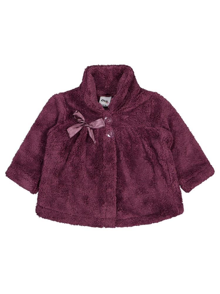 Civil Baby Fiyonklu 6-18 Ay Hırka - Lila