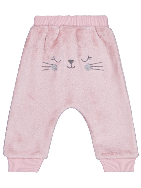 Civil Baby Bel Fiyonklu Meow Nakışlı 6-18 Ay Eşofman Altı - Lila