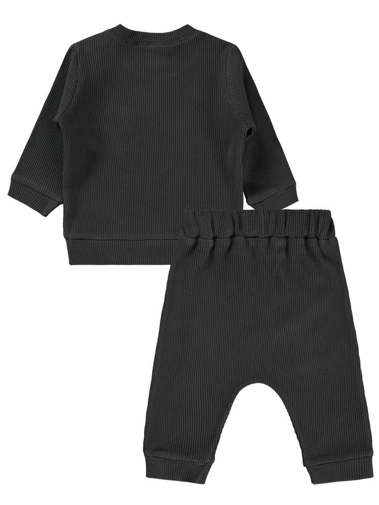 Civil Baby Süs Etiketli 6-18 Ay Takım - Gri