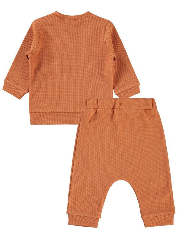 Civil Baby Süs Etiketli 6-18 Ay Takım - Turuncu