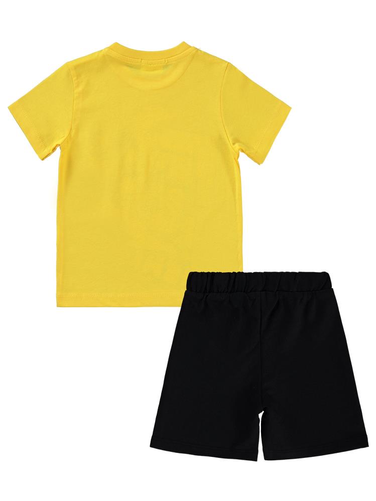 Batman Baskılı 2-5 Yaş Takım - Sarı