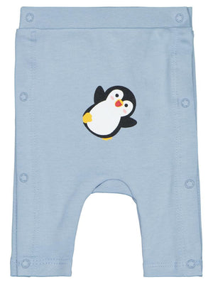 Civil Baby Penguen Emprime Prematüre Tek Alt Bebe - Mavi