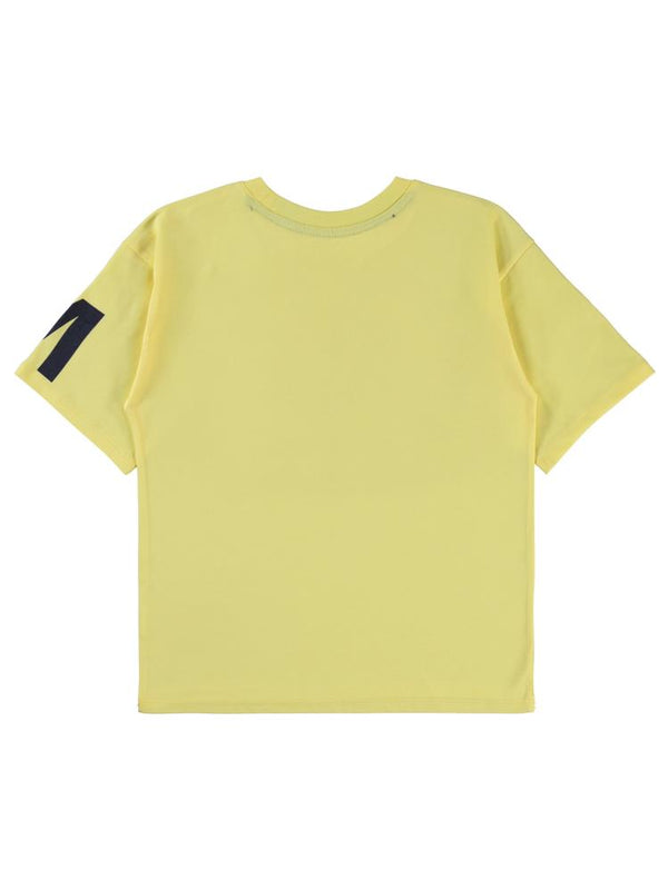 Civil Boys Stadıum Baskılı 10-13 Yaş Tişört - Sarı