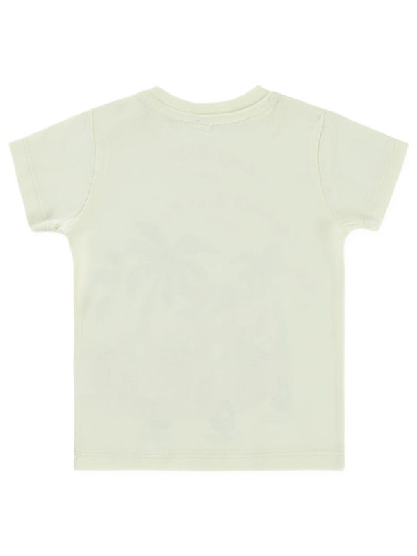 Civil Baby Waves Riders Baskılı 6-18 Ay Tişört - Bej