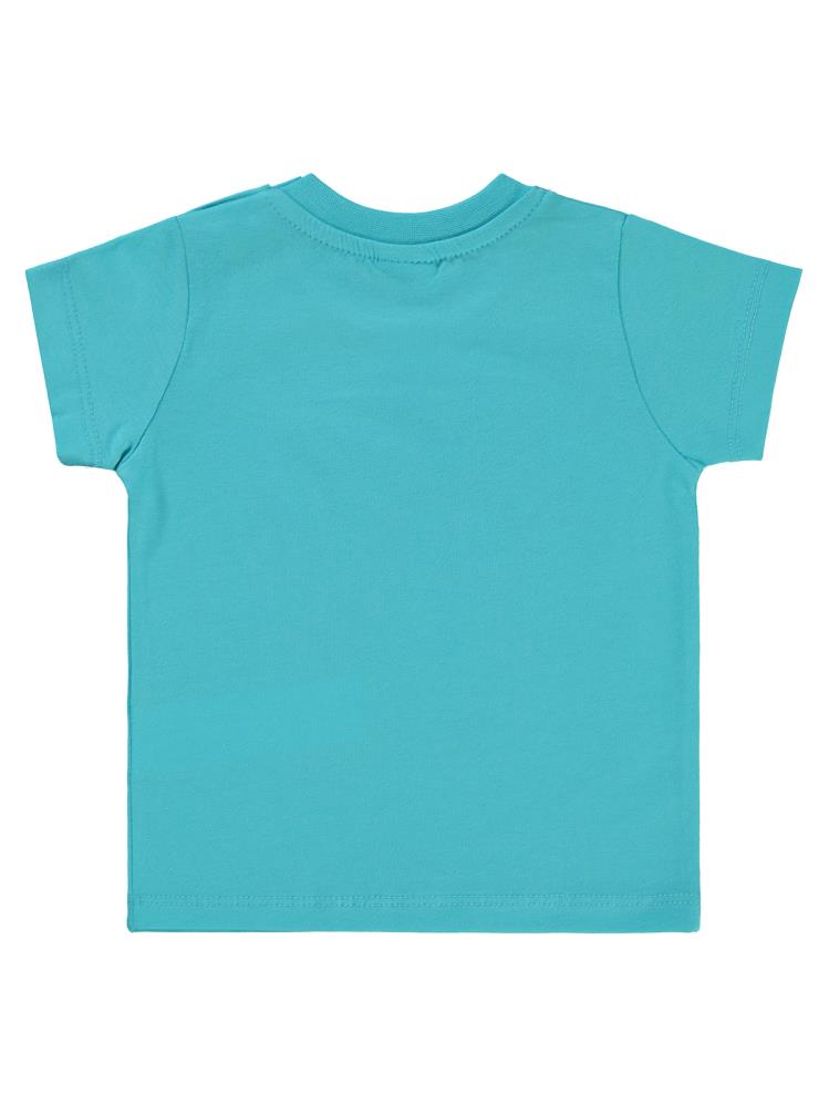 Civil Baby Surf Day's Baskılı 6-18 Ay Tişört - Mavi