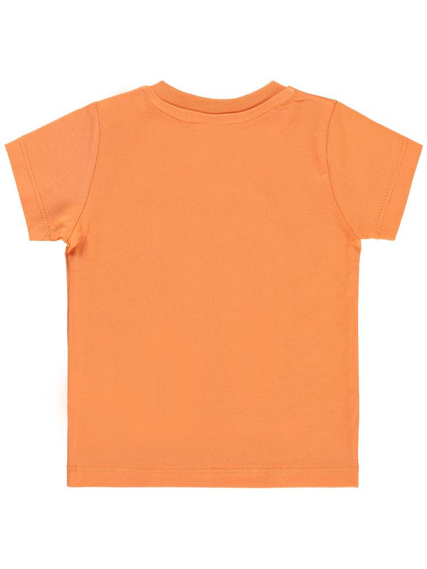 Civil Baby Surf Skate Baskılı 6-18 Ay Tişört - Turuncu
