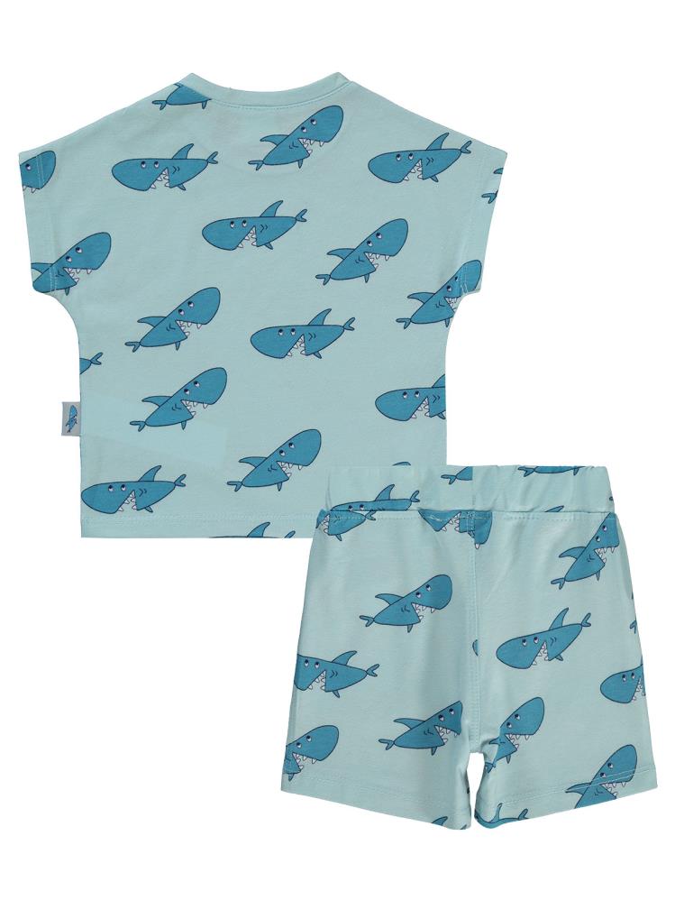 Civil Baby Shark Empirme 6-18 Ay Takım - Mavi
