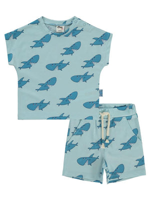Civil Baby Shark Empirme 6-18 Ay Takım - Mavi