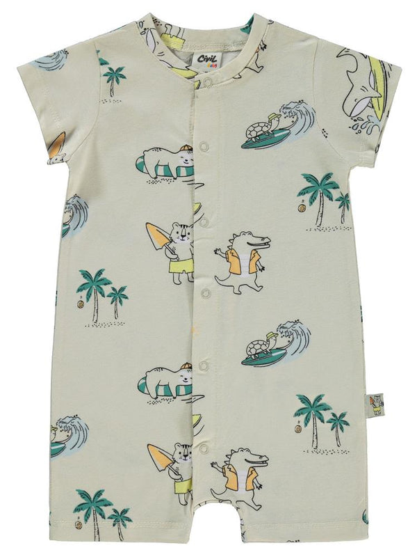 Civil Baby Beach Empirme 6-18 Ay Tulum - Bej