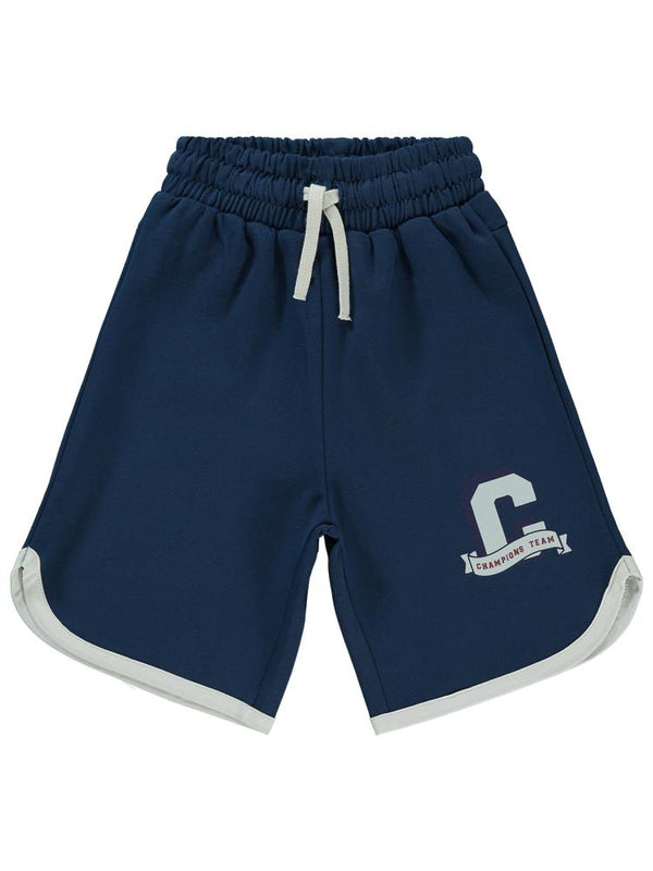 Civil Boys Champıons Baskılı 6-9 Yaş Kapri - Lacivert