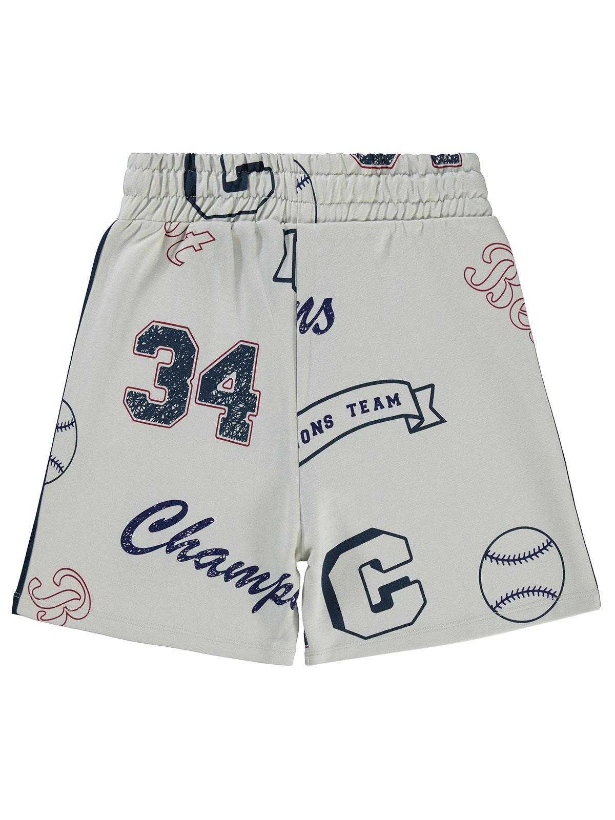 Civil Boys Champıons Emprime 6-9 Yaş Şort - Lacivert