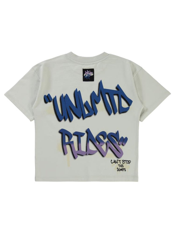 Civil Boys NYC Baskılı 10-13 Yaş Tişört - Gri