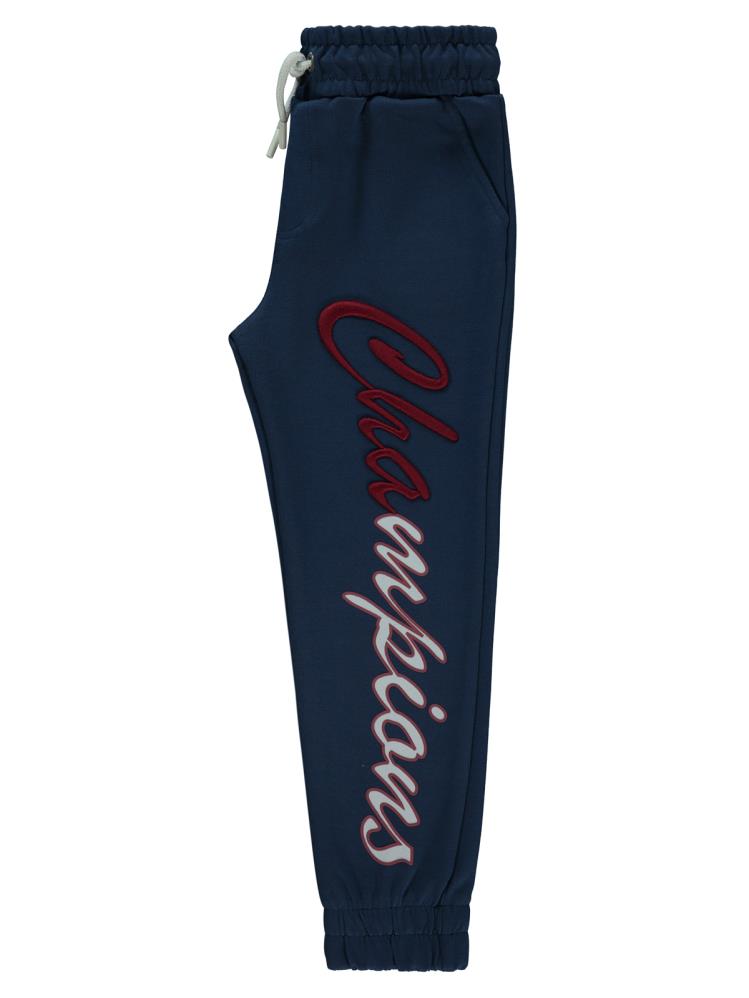 Civil Boys Champıons Baskılı 10-13 Yaş Eşofman Altı - Lacivert