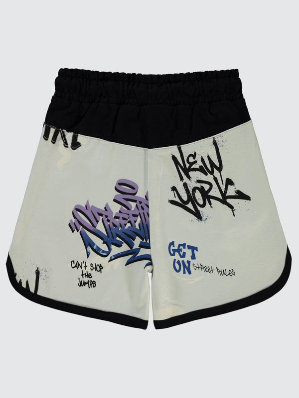 Civil Boys Street Style Emprime 6-9 Yaş Şort - Gri