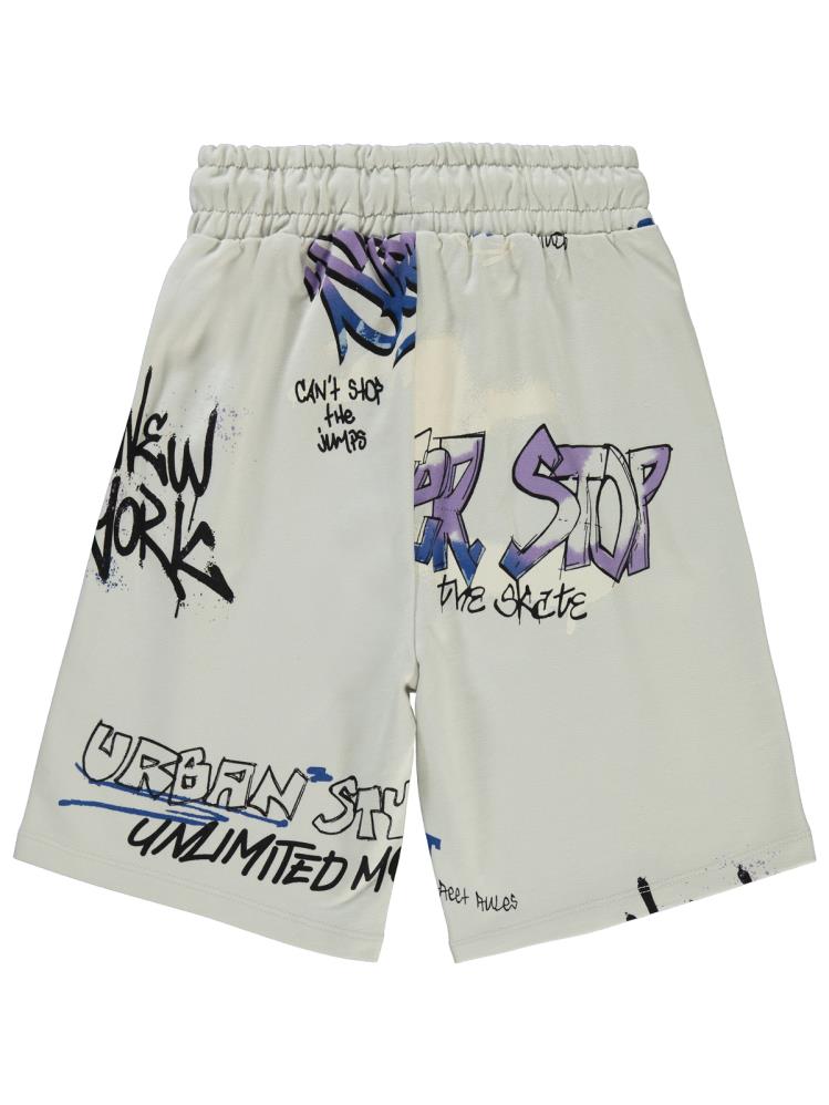 Civil Boys Street Style Emprime 10-13 Yaş Kapri - Gri