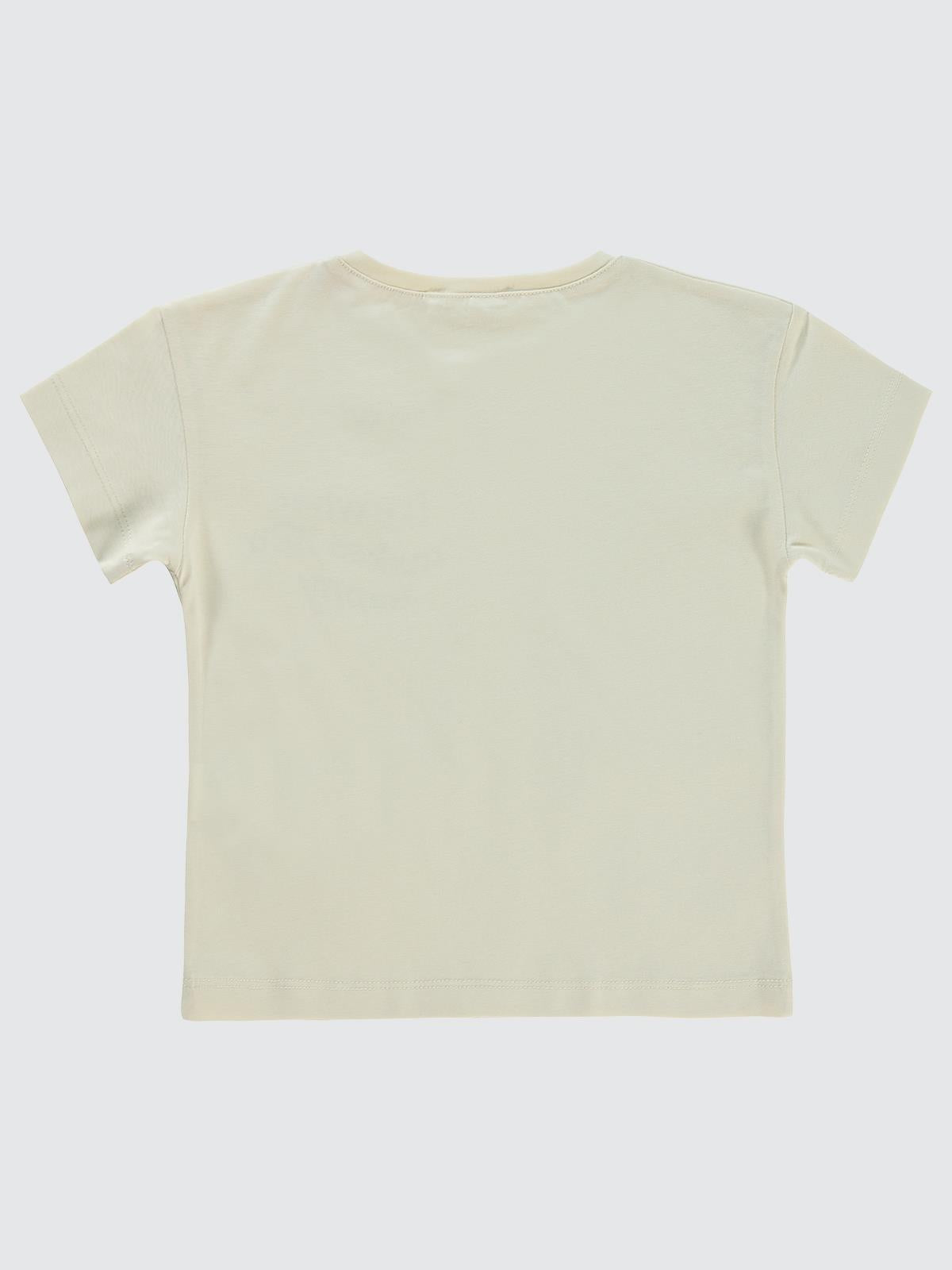 Civil Girls Basic 2-5 Yaş Tişört - Beyaz