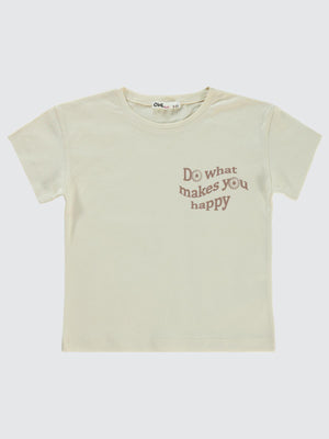 Civil Girls Basic 2-5 Yaş Tişört - Beyaz