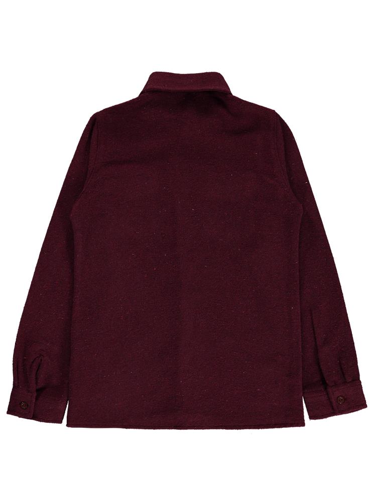 Civil Boys Çift Cep Basic 10-13 Yaş Gömlek - Bordo