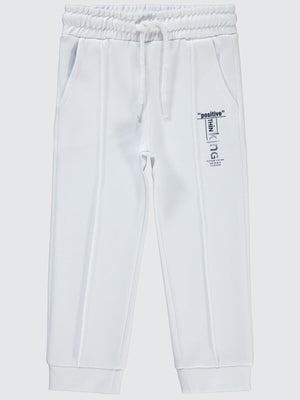 Civil Girls Batik Active Konsept 2-5 Yaş Eşofman Altı - Beyaz