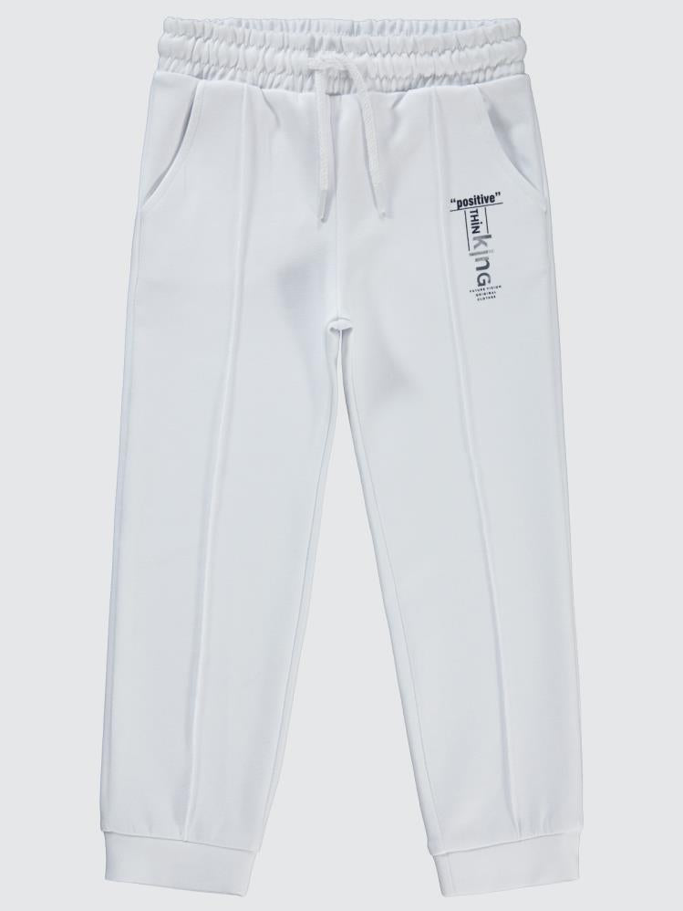 Civil Girls Batik Active Konsept 10-13 Yaş Eşofman Altı - Beyaz