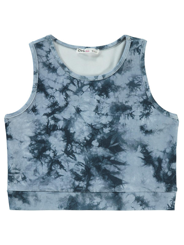 Civil Girls Batik Active Konsept 10-13 Yaş Tişört - Gri