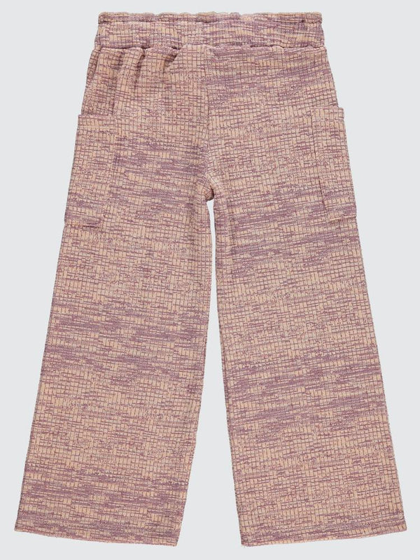 Civil Girls Renkli Melanjlı Kaşkorse 6-9 Yaş Pantolon - Pudra
