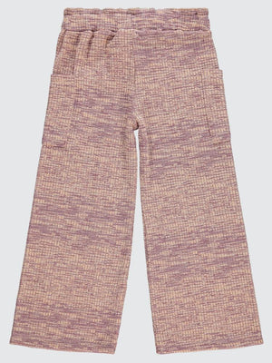 Civil Girls Renkli Melanjlı Kaşkorse 6-9 Yaş Pantolon - Pudra