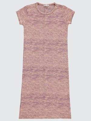 Civil Girls Renkli Melanjlı Kaşkorse 10-13 Yaş Elbise - Pudra