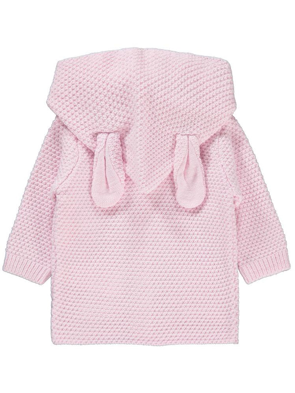 Civil Baby Tavşan Kulaklı Basıc 6-18 Ay Hırka - Pembe