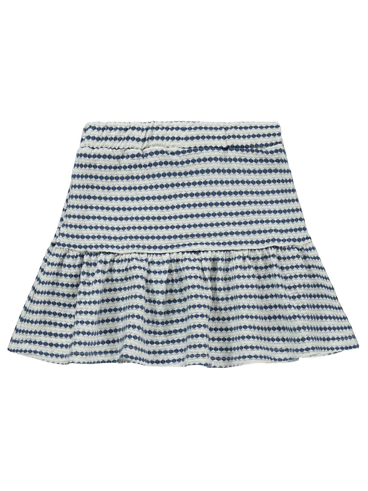 Civil Girls 3 Boyutlu Jakar 6-9 Yaş Etek - Mavi