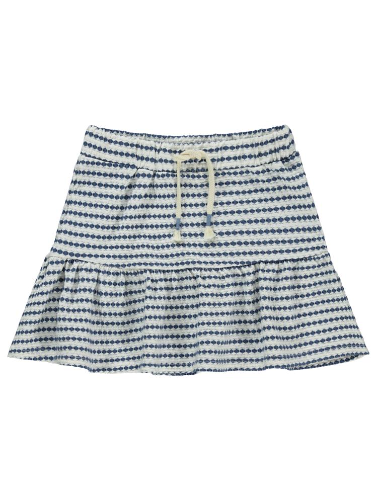 Civil Girls 3 Boyutlu Jakar 6-9 Yaş Etek - Mavi