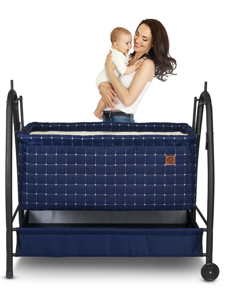 Bebelow Platinum Portatif Beşik - Gri