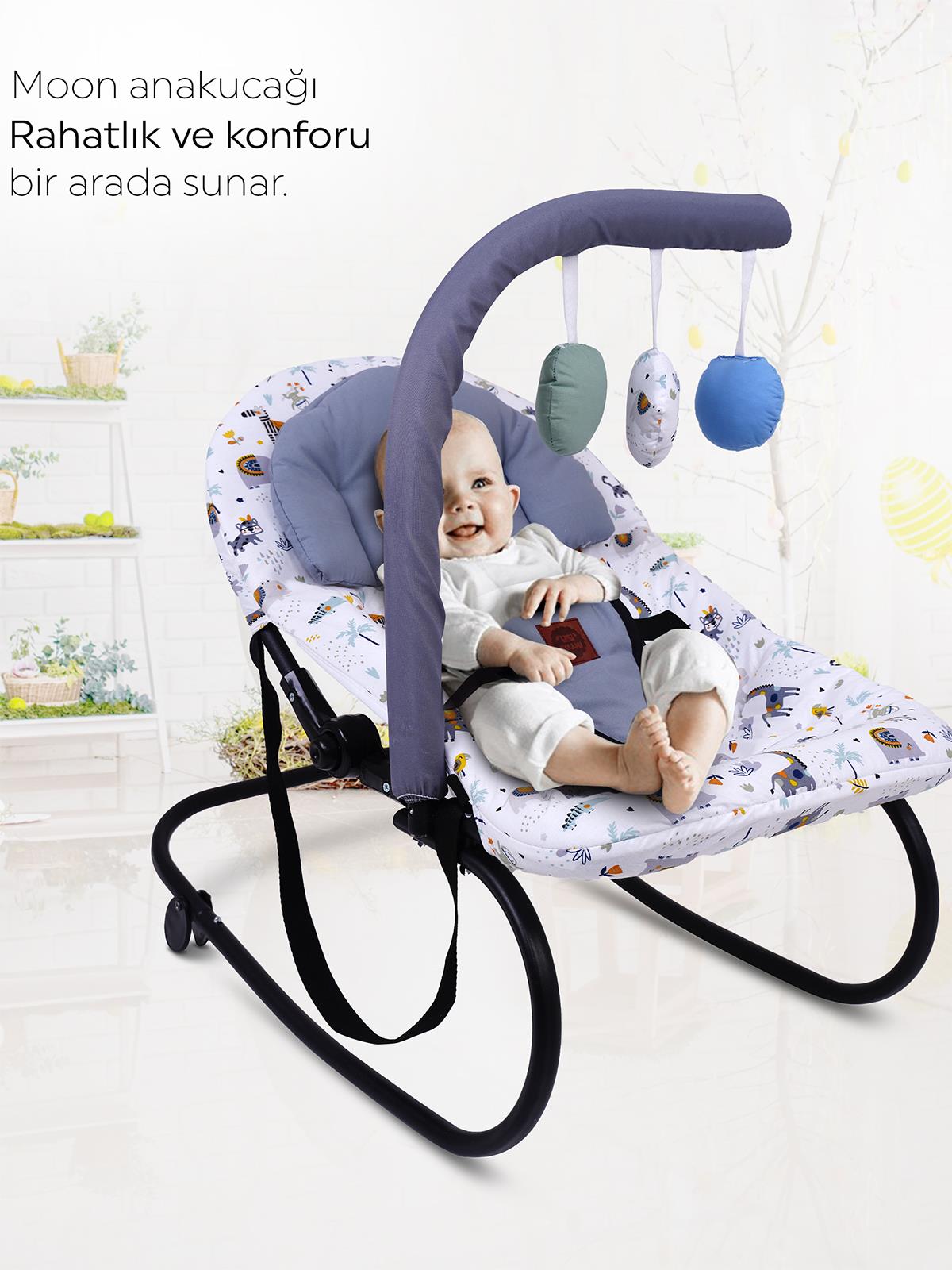 Kujju Moon Anakucağı - Gri