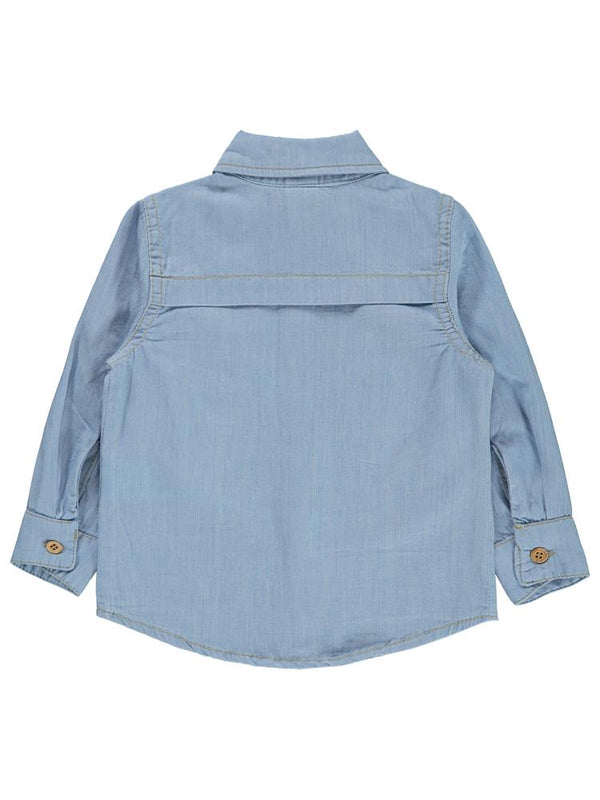 Civil Baby Kot Cepli 6-18 Ay Gömlek - Mavi