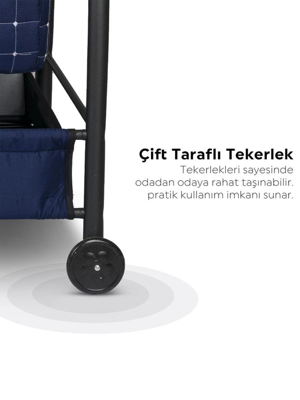 Bebelow Platinum Portatif Beşik - Lacivert