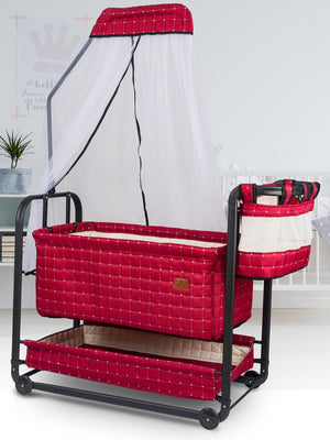 Bebelow Safir Portatif Beşik - Bordo
