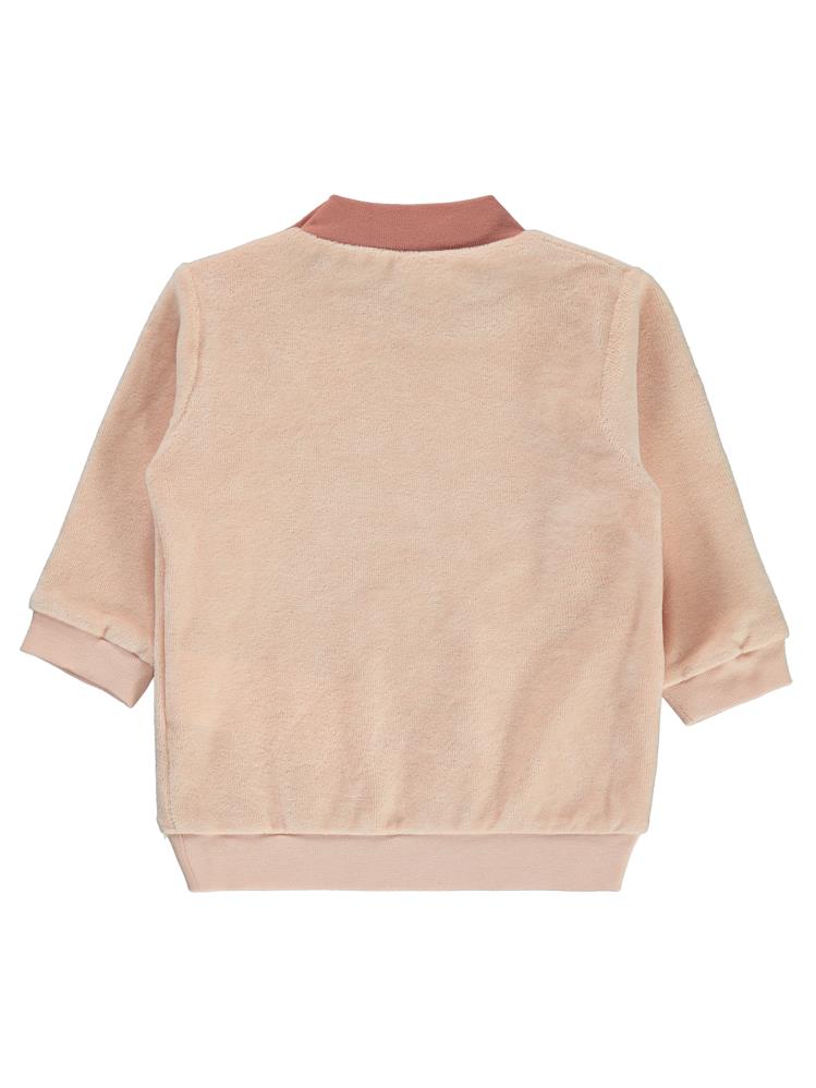Civil Baby Balıkçı Yaka Tavşanlar Baskılı 3-18 Ay Sweatshirt - Pembe