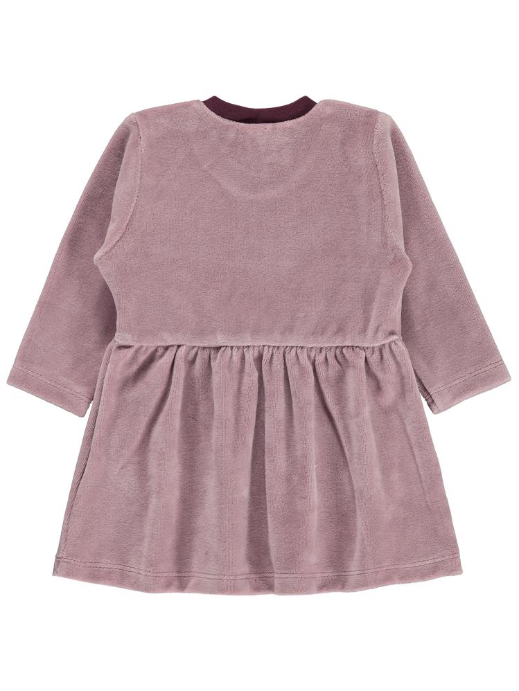 Civil Baby Tavşanlar Baskılı 3-18 Ay Elbise - Lila