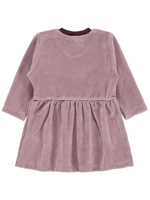 Civil Baby Tavşanlar Baskılı 3-18 Ay Elbise - Lila