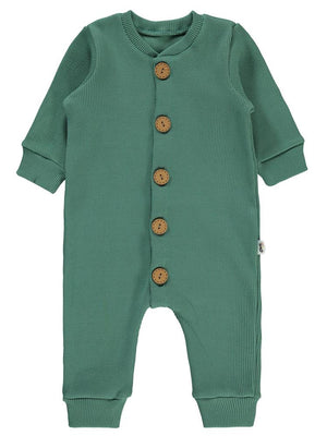 Civil Baby Düz Basic 1-6 Ay Tulum - Yeşil