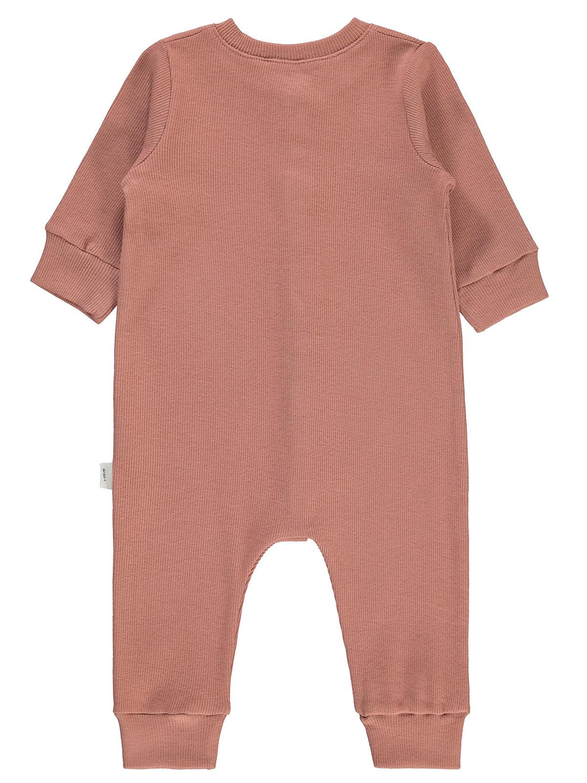 Civil Baby Düz Basic 1-6 Ay Tulum - Pembe