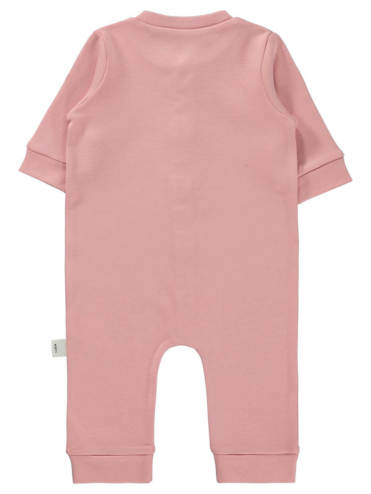 Civil Baby Düz Basic 1-6 Ay Tulum - Pembe